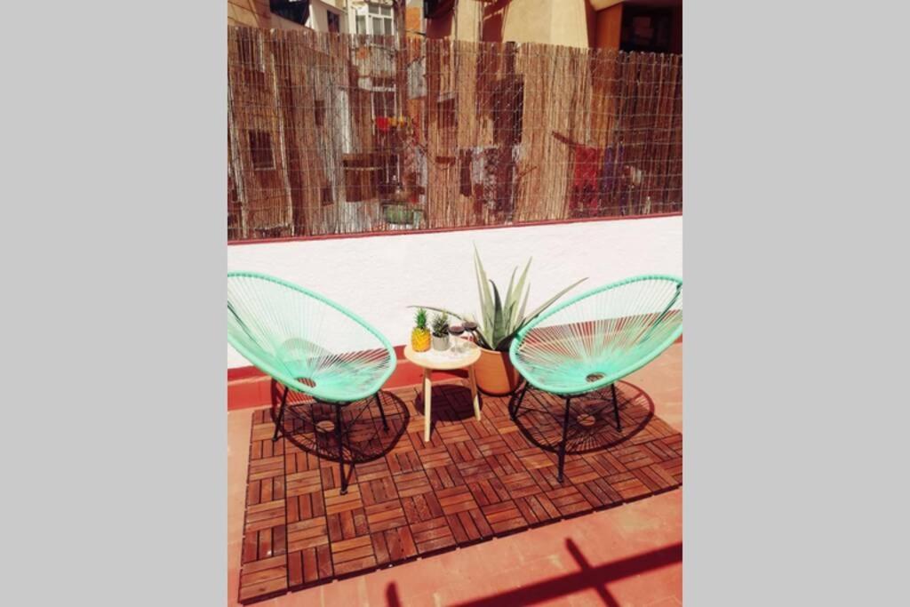 M3 Terrace. Cool Apartment 15 Min Center By Metro Esplugues de Llobregat Dış mekan fotoğraf
